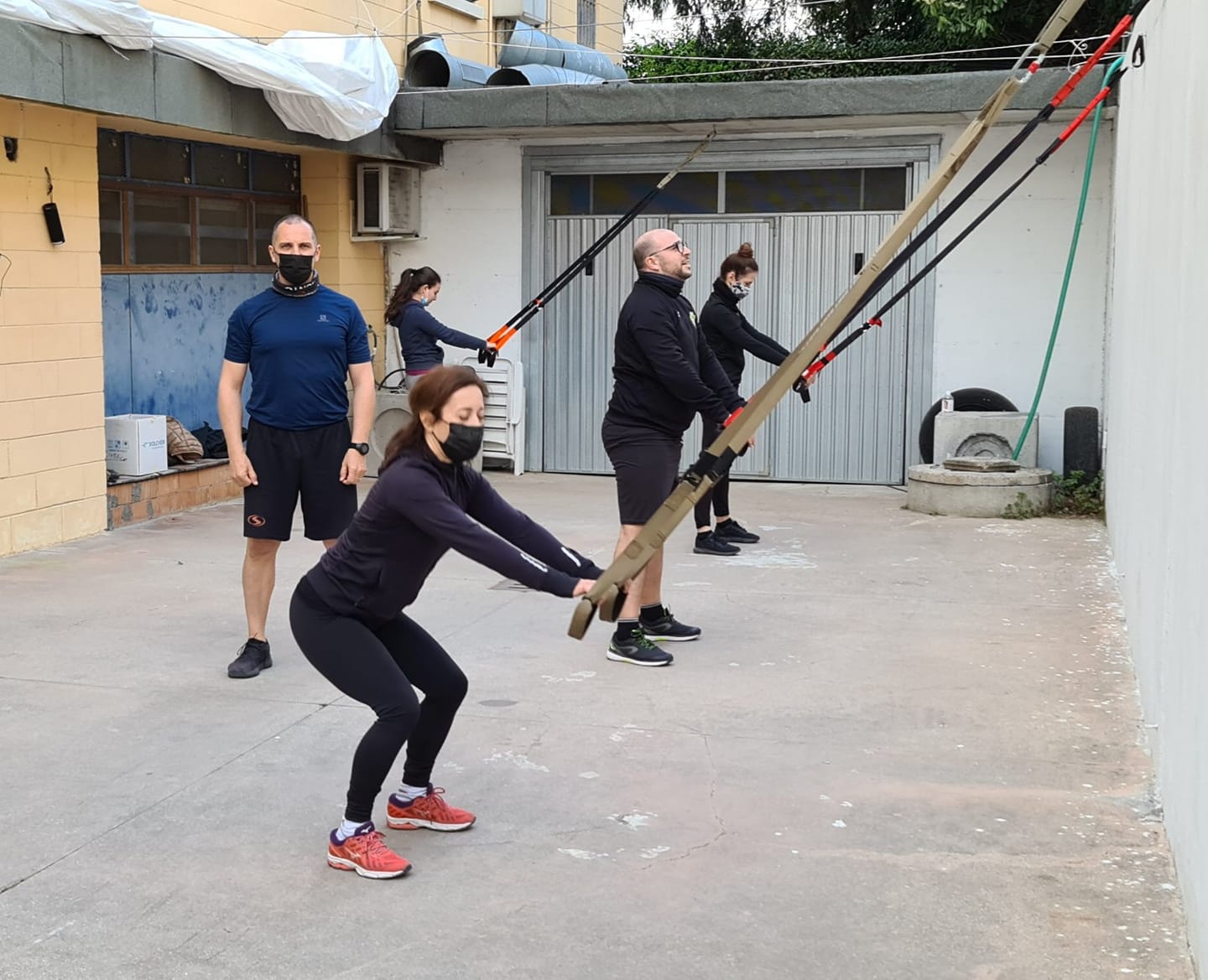 GINNASTICA FUNZIONALE IN SOSPENSIONE OUTDOOR
